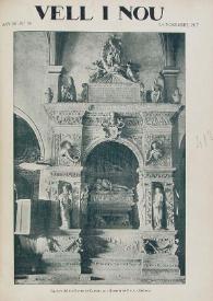 Vell i nou : revista mensual d'art. Any III, 1917, núm. 54 (1 novembre 1917) | Biblioteca Virtual Miguel de Cervantes