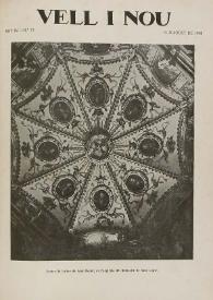 Vell i nou : revista mensual d'art. Any IV, 1918, núm. 73 (15 agost 1918) | Biblioteca Virtual Miguel de Cervantes