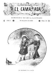 El Camarada: semanario infantil ilustrado. Año II, núm. 35, 30 de junio de 1888 | Biblioteca Virtual Miguel de Cervantes