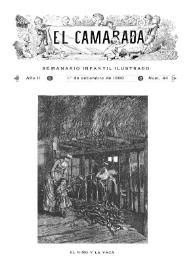El Camarada: semanario infantil ilustrado. Año II, núm. 44, 1º de septiembre de 1888 | Biblioteca Virtual Miguel de Cervantes