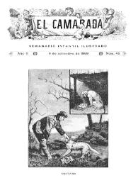 El Camarada: semanario infantil ilustrado. Año II, núm. 45, 8 de septiembre de 1888 | Biblioteca Virtual Miguel de Cervantes