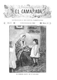 El Camarada: semanario infantil ilustrado. Año II, núm. 49, 6 de octubre de 1888 | Biblioteca Virtual Miguel de Cervantes