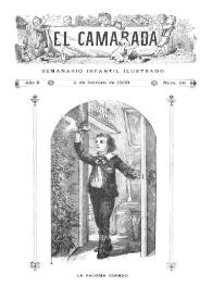 El Camarada: semanario infantil ilustrado. Año II, núm. 66, 2 de febrero de 1889 | Biblioteca Virtual Miguel de Cervantes