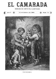 El Camarada: semanario infantil ilustrado. Año II, núm. 70, 30 de febrero de 1889 | Biblioteca Virtual Miguel de Cervantes