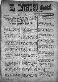 El intruso. Bi-Semanario Joco-serio netamente independiente. Tomo I, núm. 34, jueves 19 de mayo de 1921 | Biblioteca Virtual Miguel de Cervantes
