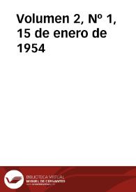 Ibérica por la libertad. Volumen 2, Nº 1, 15 de enero de 1954 | Biblioteca Virtual Miguel de Cervantes
