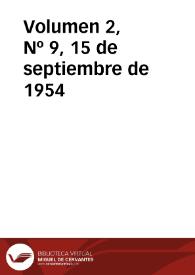 Ibérica por la libertad. Volumen 2, Nº 9, 15 de septiembre de 1954 | Biblioteca Virtual Miguel de Cervantes