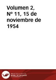 Ibérica por la libertad. Volumen 2, Nº 11, 15 de noviembre de 1954 | Biblioteca Virtual Miguel de Cervantes