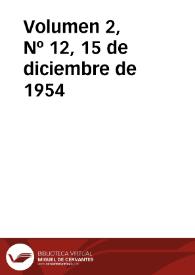 Ibérica por la libertad. Volumen 2, Nº 12, 15 de diciembre de 1954 | Biblioteca Virtual Miguel de Cervantes