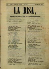 La risa : enciclopedia de extravagancias. Tom. I, Núm. 2º, 9 de abril de 1843 | Biblioteca Virtual Miguel de Cervantes