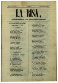 La risa : enciclopedia de extravagancias. Tom. I, Núm. 15, 9 de julio de 1843 | Biblioteca Virtual Miguel de Cervantes