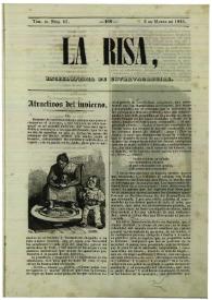La risa : enciclopedia de extravagancias. Tom. II, Núm. 47, 3 de marzo de 1844 | Biblioteca Virtual Miguel de Cervantes