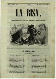 La risa : enciclopedia de extravagancias. Tom. II, Núm. 50, 24 de marzo de 1844 | Biblioteca Virtual Miguel de Cervantes