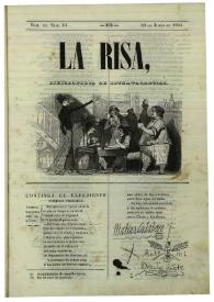 La risa : enciclopedia de extravagancias. Tom. III, Núm. 64, 30 de junio de 1844 | Biblioteca Virtual Miguel de Cervantes