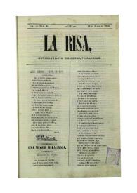La risa : enciclopedia de extravagancias. Tom. III, Núm. 68, 28 de julio de 1844 | Biblioteca Virtual Miguel de Cervantes