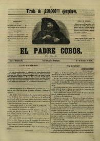 El padre Cobos. Año I, Número II, 1º de octubre de 1854 | Biblioteca Virtual Miguel de Cervantes