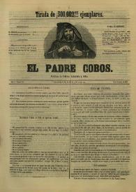 El padre Cobos. Año I, Número XI, 5 de diciembre de 185 | Biblioteca Virtual Miguel de Cervantes
