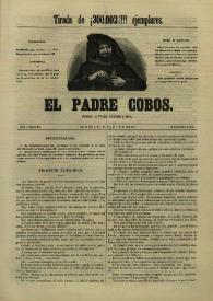 El padre Cobos. Año I, Número XII, 10 de diciembre de 1854 | Biblioteca Virtual Miguel de Cervantes