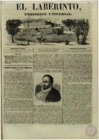El laberinto. Núm. 14, jueves 16 de mayo 1844 | Biblioteca Virtual Miguel de Cervantes