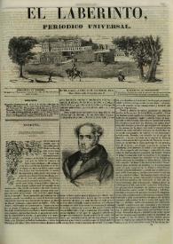 El laberinto. Núm. 22, lunes 16 de setiembre 1844 | Biblioteca Virtual Miguel de Cervantes