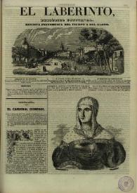 El laberinto. Núm. 17, lunes 9 de junio 1845 | Biblioteca Virtual Miguel de Cervantes