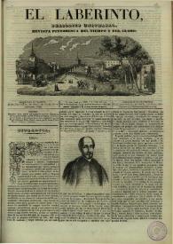 El laberinto. Núm. 21, lunes 7 de julio 1845 | Biblioteca Virtual Miguel de Cervantes
