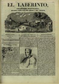 El laberinto. Núm. 22, lunes 14 de julio 1845 | Biblioteca Virtual Miguel de Cervantes