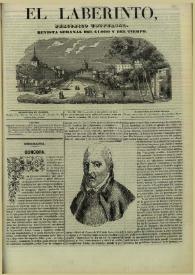 El laberinto. Núm. 27, lunes 18 de agosto 1845 | Biblioteca Virtual Miguel de Cervantes