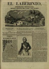 El laberinto. Núm. 32, lunes 22 de setiembre 1845 [sic] | Biblioteca Virtual Miguel de Cervantes