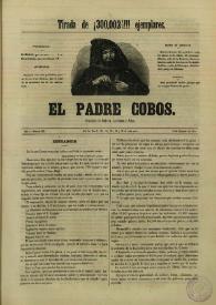 El padre Cobos. Año I, Número XIII, 15 de diciembre de 1854 | Biblioteca Virtual Miguel de Cervantes