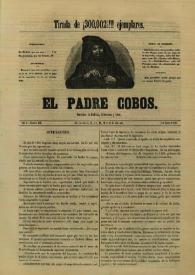 El padre Cobos. Año I, Número XVII, 5 de enero de 1855 | Biblioteca Virtual Miguel de Cervantes