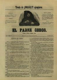 El padre Cobos. Año I, Número XX, 20 de enero de 1855 | Biblioteca Virtual Miguel de Cervantes