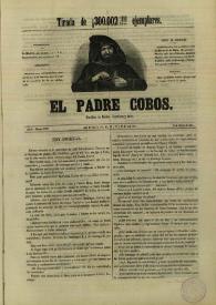 El padre Cobos. Año I, Número XXVII, 25 de febrero de 1855 | Biblioteca Virtual Miguel de Cervantes