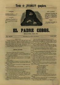 El padre Cobos. Año I, Número XXIX, 5 de marzo de 1855 | Biblioteca Virtual Miguel de Cervantes