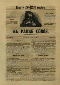 El padre Cobos. Año I, Número XXXII, 20 de marzo de 1855 | Biblioteca Virtual Miguel de Cervantes