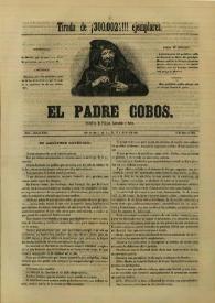El padre Cobos. Año I, Número XXXIII, 25 de marzo de 1855 | Biblioteca Virtual Miguel de Cervantes