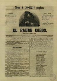 El padre Cobos. Año I, Número XXXIV, 30 de marzo de 1855 | Biblioteca Virtual Miguel de Cervantes