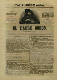 El padre Cobos. Año I, Número XXXV, 5 de abril de 1855 | Biblioteca Virtual Miguel de Cervantes