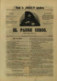 El padre Cobos. Año I, Número XLI, 5 de mayo de 1855 | Biblioteca Virtual Miguel de Cervantes