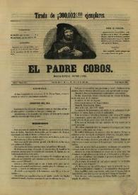 El padre Cobos. Año I, Número XLV, 25 de mayo de 1855 | Biblioteca Virtual Miguel de Cervantes