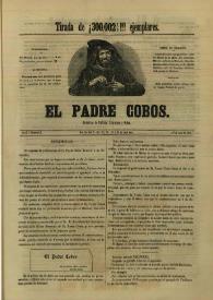 El padre Cobos. Año I, Número LII, 1º de julio de 1855 | Biblioteca Virtual Miguel de Cervantes