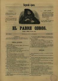 El padre Cobos. Año II, Número IV, 20 de setiembre de 1855 [sic] | Biblioteca Virtual Miguel de Cervantes
