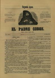 El padre Cobos. Año II, Número X, 20 de octubre de 1855 | Biblioteca Virtual Miguel de Cervantes