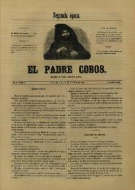 El padre Cobos. Año II, Número XI, 25 de octubre de 1855 | Biblioteca Virtual Miguel de Cervantes