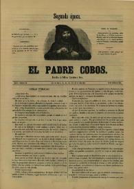 El padre Cobos. Año II, Número XII, 30 de octubre de 1855 | Biblioteca Virtual Miguel de Cervantes