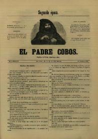 El padre Cobos. Año II, Número XIII, 5 de noviembre de 1855 | Biblioteca Virtual Miguel de Cervantes