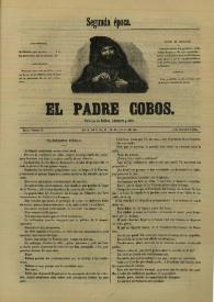 El padre Cobos. Año II, Número XV, 15 de noviembre de 1855 | Biblioteca Virtual Miguel de Cervantes