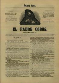 El padre Cobos. Año II, Número XVII, 25 de noviembre de 1855 | Biblioteca Virtual Miguel de Cervantes