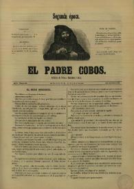 El padre Cobos. Año II, Número XXII, 20 de diciembre de 1855 | Biblioteca Virtual Miguel de Cervantes