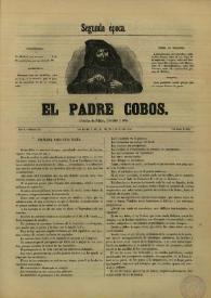 El padre Cobos. Año II, Número XXV, 5 de enero de 1856 | Biblioteca Virtual Miguel de Cervantes